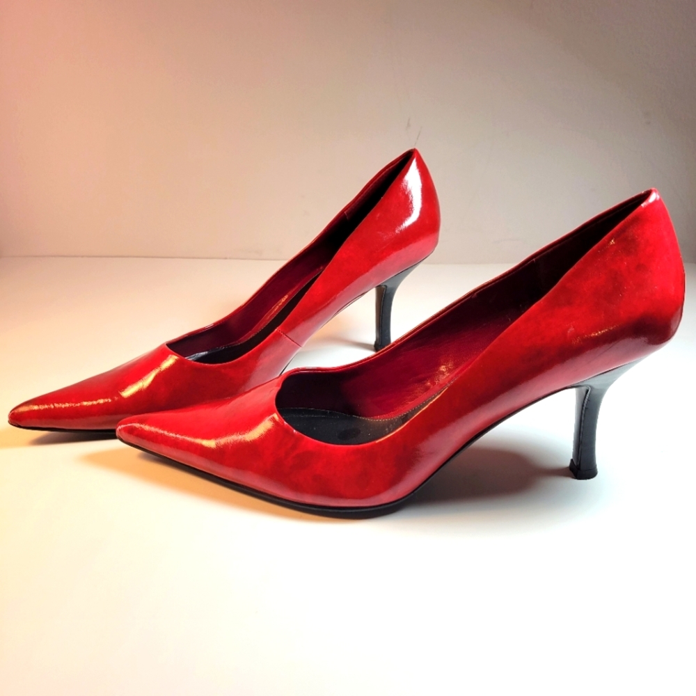 Nine West  Leather Heels, 11M,  1.5 Inche heels